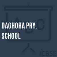 Daghora Pry. School Logo