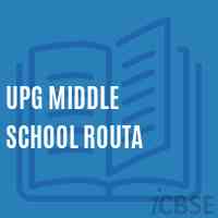 Upg Middle School Routa Logo