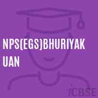 Nps(Egs)Bhuriyakuan Primary School Logo
