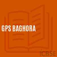 Gps Baghora Primary School Logo
