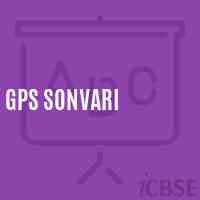 Gps Sonvari Primary School Logo