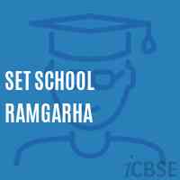 Set School Ramgarha Logo