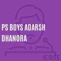 Ps Boys Adarsh Dhanora Primary School Logo