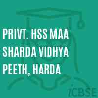 Privt. Hss Maa Sharda Vidhya Peeth, Harda Senior Secondary School Logo