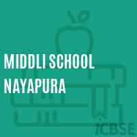 Middli School Nayapura Logo