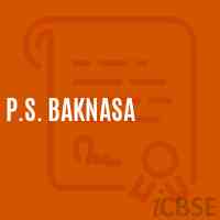 P.S. Baknasa Primary School Logo