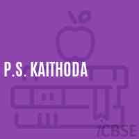 P.S. Kaithoda Primary School Logo