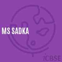 Ms Sadka Middle School Logo