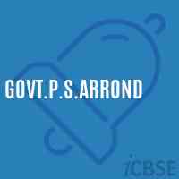 Govt.P.S.Arrond Primary School Logo
