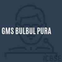Gms Bulbul Pura Middle School Logo