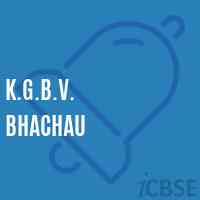 K.G.B.V. Bhachau Middle School Logo