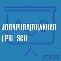 Jorapura(Bhakhar) Pri. Sch Primary School Logo