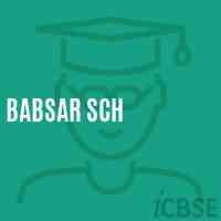 Babsar Sch Middle School Logo