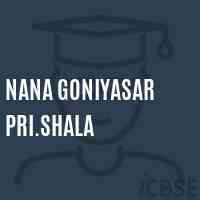 Nana Goniyasar Pri.Shala Middle School Logo