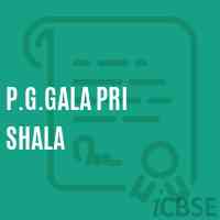 P.G.Gala Pri Shala Middle School Logo