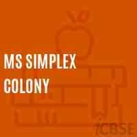 Ms Simplex Colony Middle School Logo