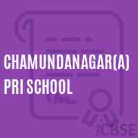 Chamundanagar(A) Pri School Logo