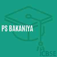 Ps Bakaniya Primary School Logo