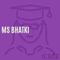 Ms Bhatki Middle School Logo