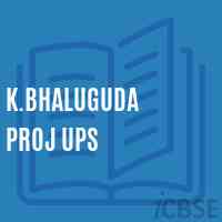 K.Bhaluguda Proj Ups Middle School Logo