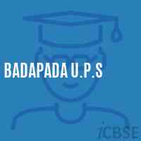 Badapada U.P.S Middle School Logo