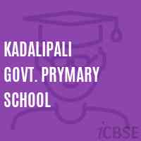 Kadalipali Govt. Prymary School Logo