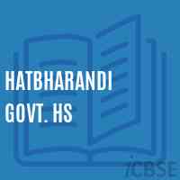 Hatbharandi Govt. HS School Logo