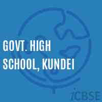 Govt. High School, Kundei Logo