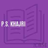 P.S. Khajri Primary School Logo