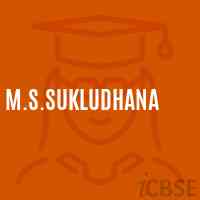 M.S.Sukludhana Middle School Logo