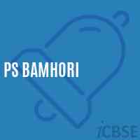 Ps Bamhori Primary School Logo