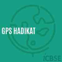 Gps Hadikat Primary School Logo