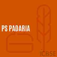Ps Padaria Primary School Logo