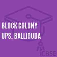 Block Colony Ups, Balliguda Middle School Logo