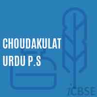 Choudakulat Urdu P.S Primary School Logo