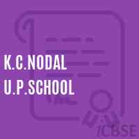K.C.Nodal U.P.School Logo