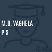 M.B. Vaghela P.S Middle School Logo