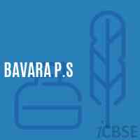 Bavara P.S Middle School Logo