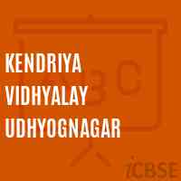 Kendriya Vidhyalay Udhyognagar Senior Secondary School Logo