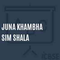 Juna Khambha Sim Shala Primary School Logo