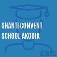 Shanti Convent School Akodia Logo