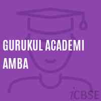 Gurukul Academi Amba Middle School Logo