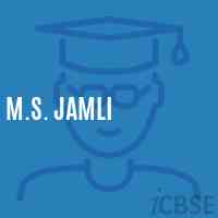 M.S. Jamli Middle School Logo