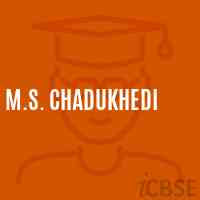 M.S. Chadukhedi Middle School Logo