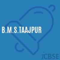 B.M.S.Taajpur Middle School Logo
