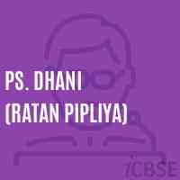 Ps. Dhani (Ratan Pipliya) Primary School Logo