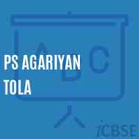 Ps Agariyan Tola Primary School Logo