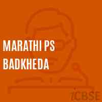 Marathi Ps Badkheda Primary School Logo