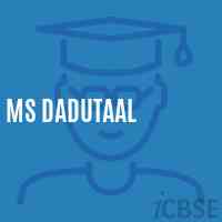 Ms Dadutaal Middle School Logo