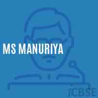 Ms Manuriya Middle School Logo